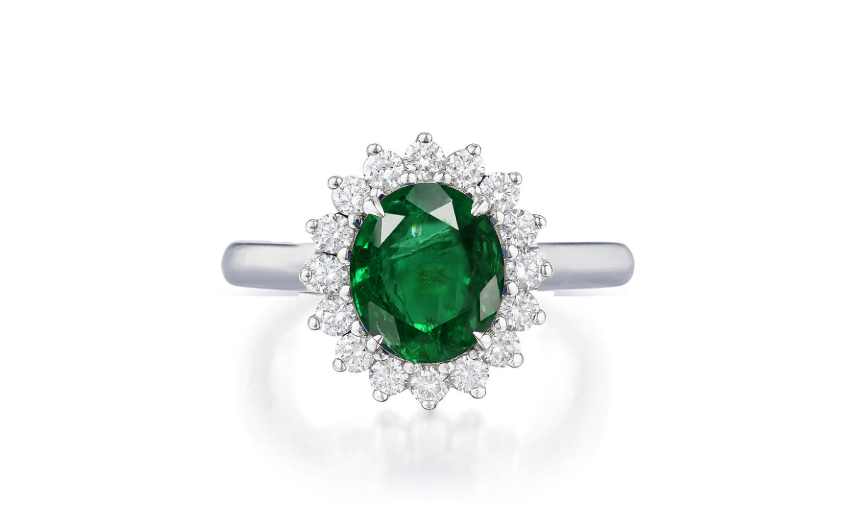 Custom made unique non traditional dream emerald and diamond engagement rings 17