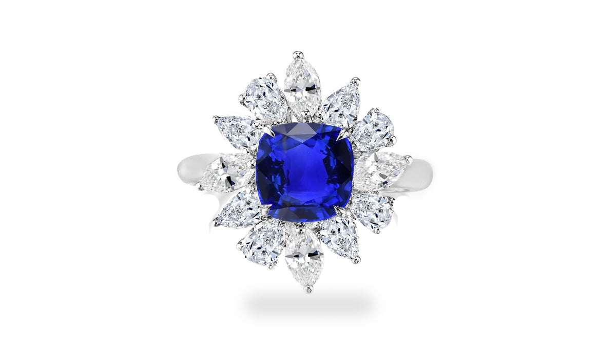 New 2026 17 custom made unique affordable blue sapphire diamond accents engagement rings