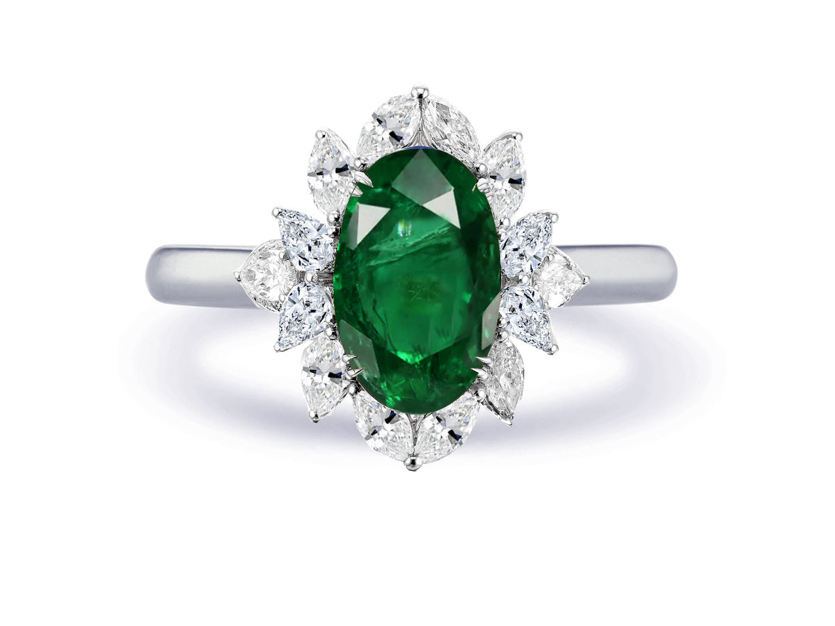 New 2026 21 custom made unique affordable emerald diamond accents engagement rings