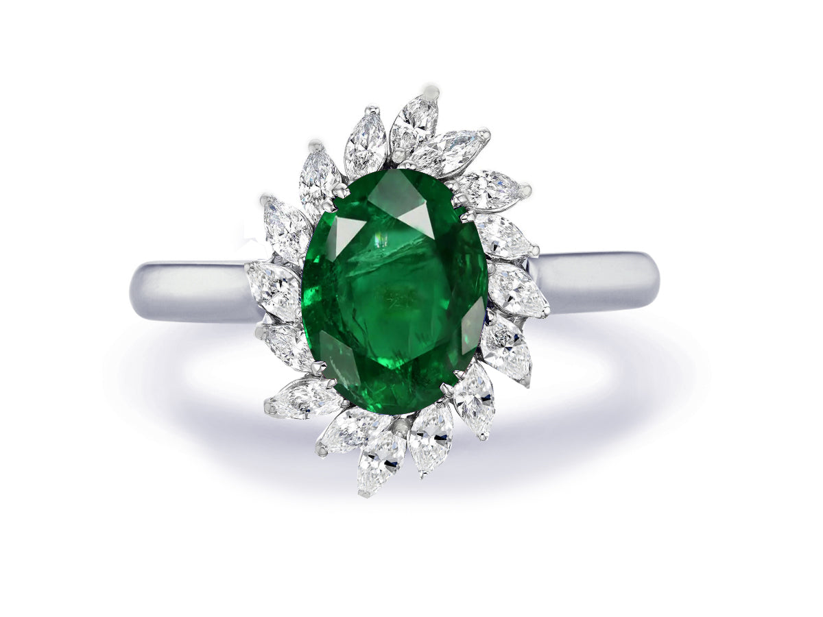 New 2026 23 custom made unique affordable emerald diamond accents engagement rings