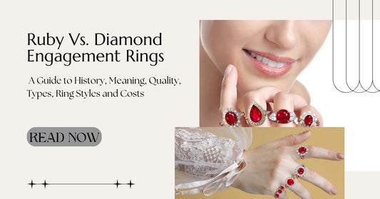 Ruby Vs. Diamond Engagement Rings