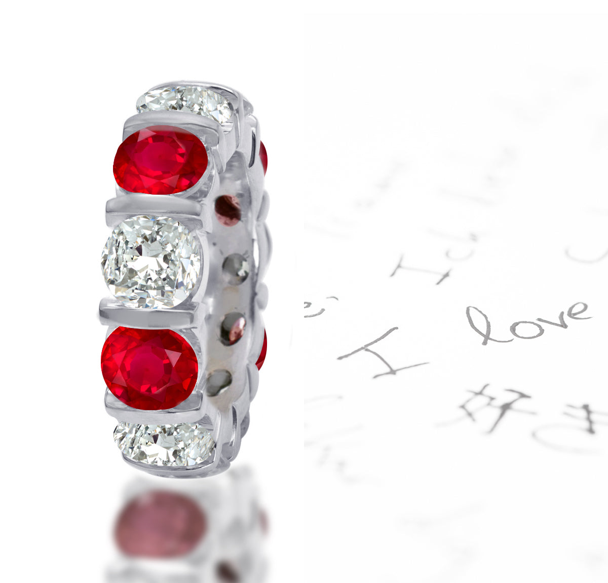 Best New Stackable Ruby & Diamond Eternity Rings 2026 – Custom Made Rings