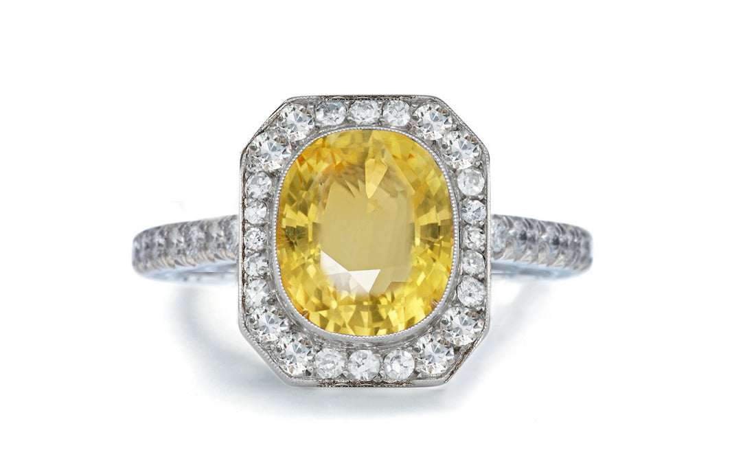 36 Gorgeous Colored-Stone Celebrity Engagement Rings – Custom Made Rings