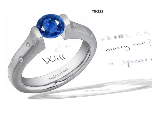 Tension set rings 22