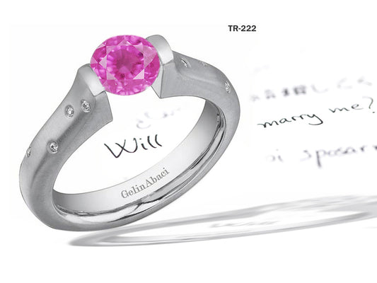Tension set rings 23
