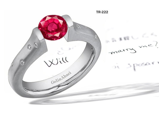 Tension set rings 24
