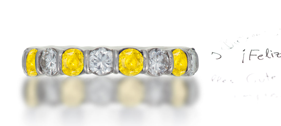 Women Real Diamond Eternity Rings | Handcrafted in USA – Custom Made Rings