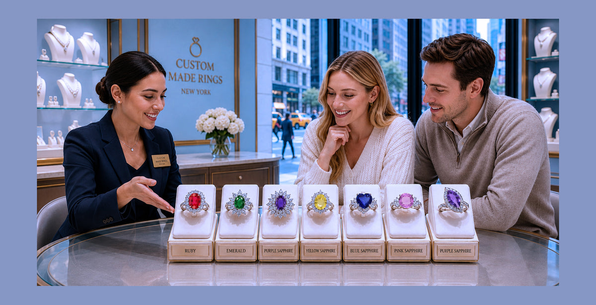 Best Custom Unique Diamond & Gemstone Engagement Rings – Custom Made Rings