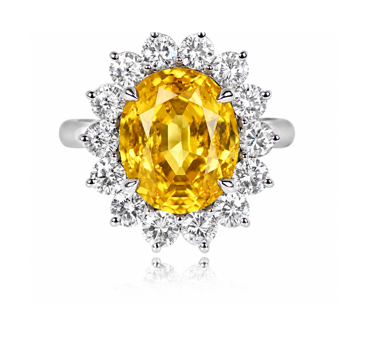 Custom made unique handcrafted non tradional diamond and yellow sapphire engagement rings 2026 5