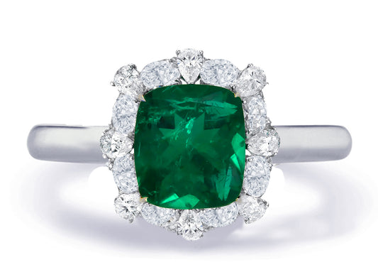 Custom made unique non traditional dream emerald and diamond engagement rings 11
