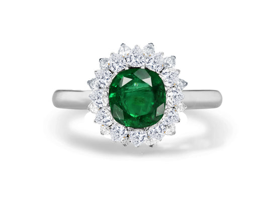 Custom made unique non traditional dream emerald and diamond engagement rings 15