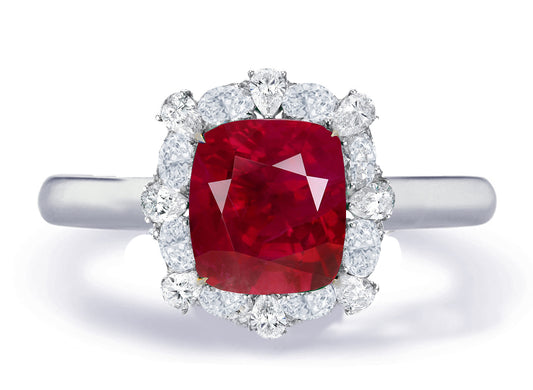 Custom made unique non traditional dream ruby and diamond engagement rings 11