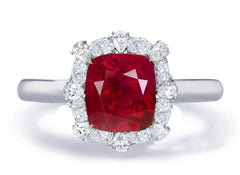 Custom made unique non traditional dream ruby and diamond engagement rings 11