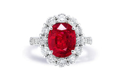 Custom made unique non traditional dream ruby and diamond engagement rings 13