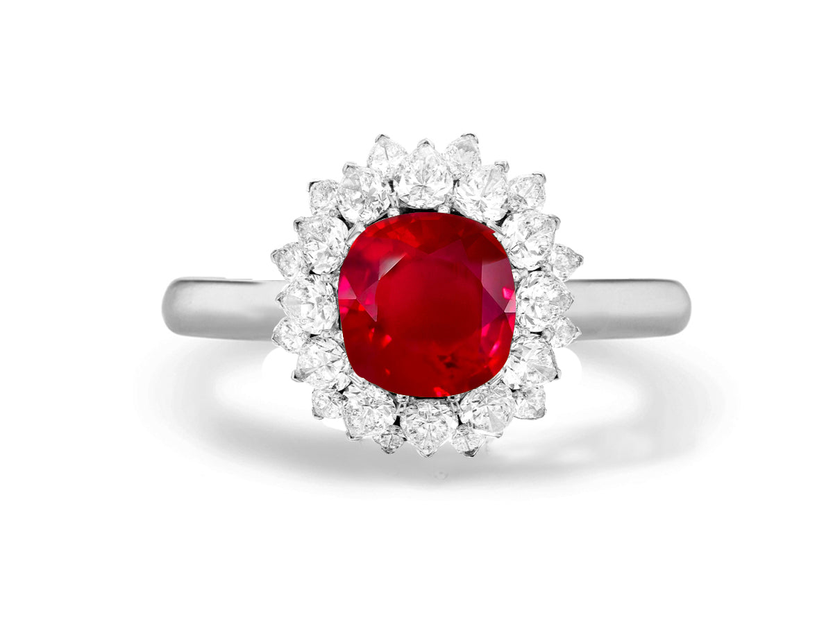 Custom made unique non traditional dream ruby and diamond engagement rings 15