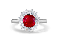 Custom made unique non traditional dream ruby and diamond engagement rings 15