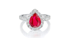 Custom made unique non traditional dream ruby and diamond engagement rings 16
