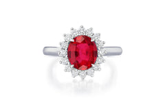 Custom made unique non traditional dream ruby and diamond engagement rings 17