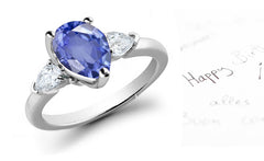 7 premier designer fashion designer new diamond pear blue pear sapphire ring2