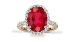New 2026 11 custom made unique affordable ruby diamond accents engagement rings