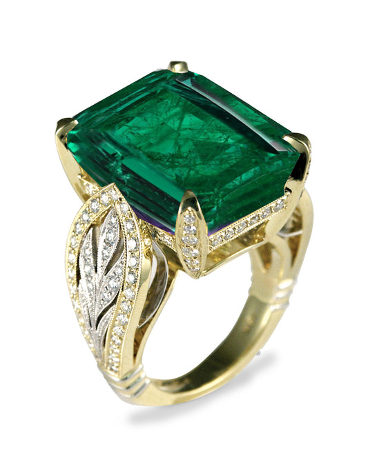 New 2026 115 custom made unique affordable emerald diamond accents engagement rings