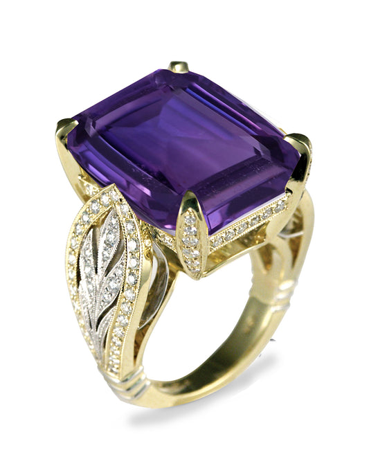 New 2026 115 custom made unique affordable purple sapphire diamond accents engagement rings