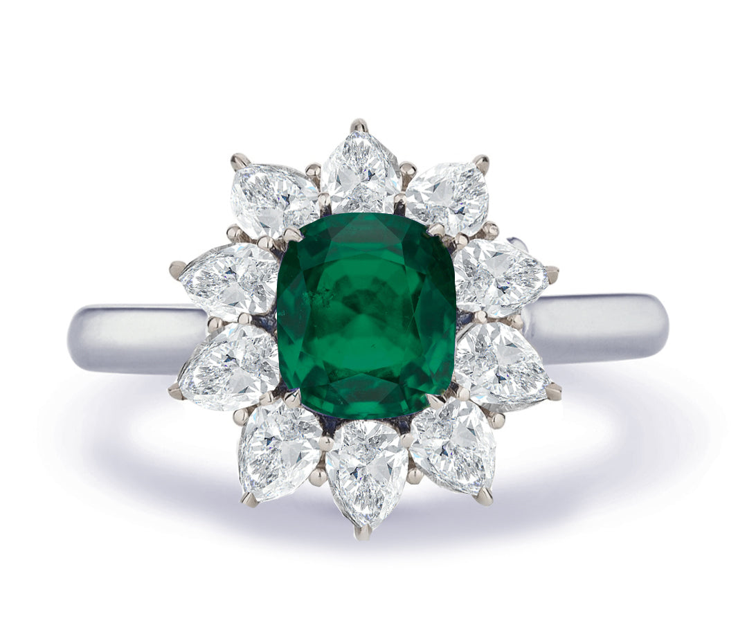 New 2026 13 custom made unique affordable emerald diamond accents engagement rings