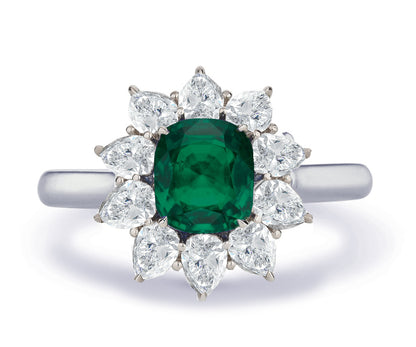 New 2026 13 custom made unique affordable emerald diamond accents engagement rings