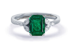 New 2026 150 custom made unique affordable emerald diamond accents engagement rings