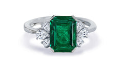 New 2026 157 custom made unique affordable emerald diamond accents engagement rings