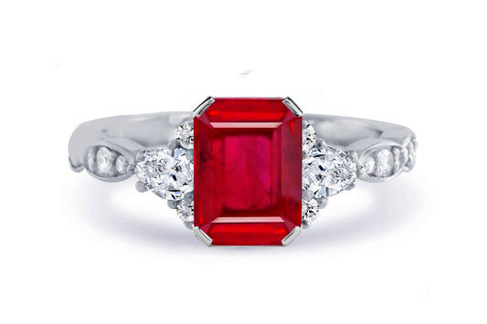 New 2026 158 custom made unique affordable ruby diamond accents engagement rings