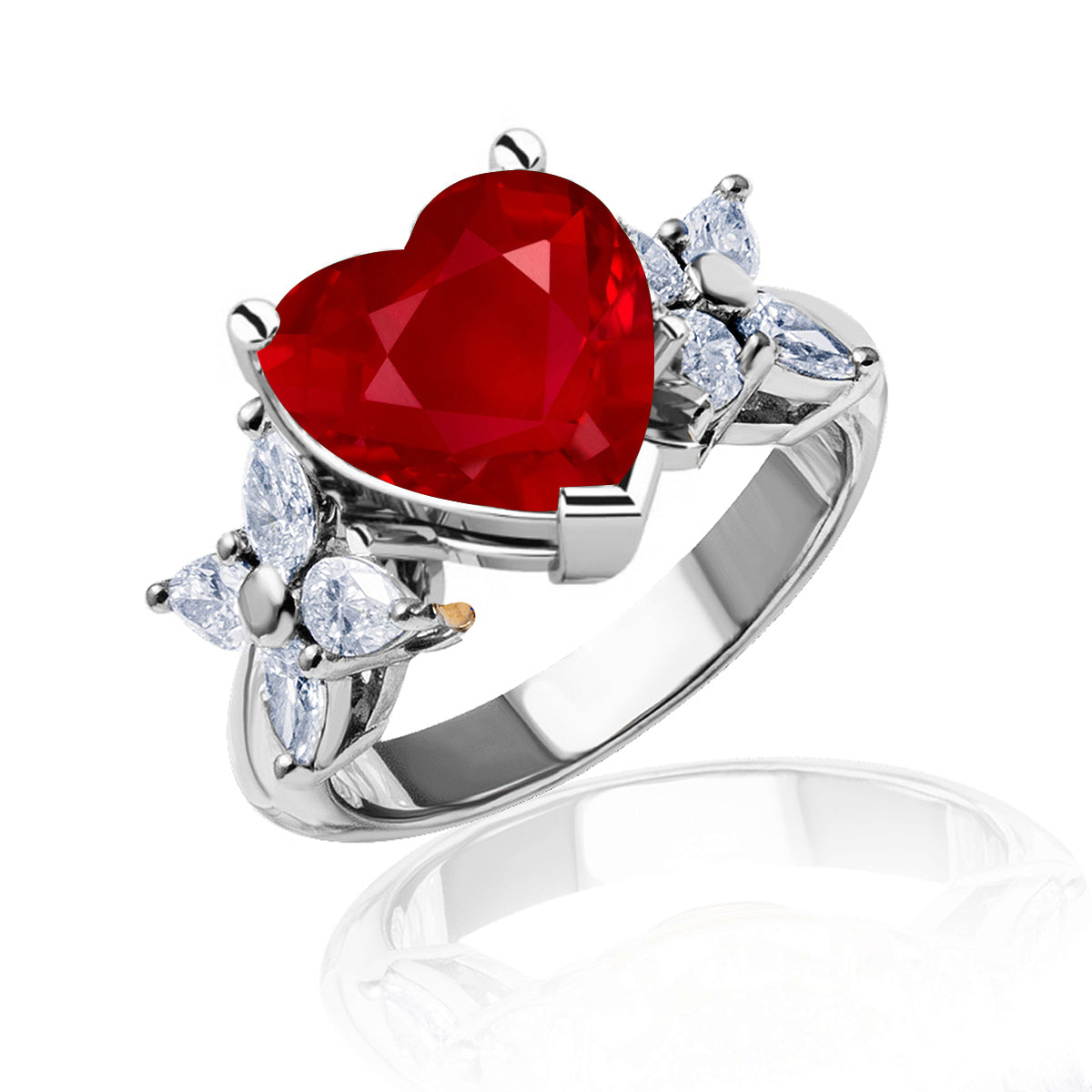 New 2026 159 custom made unique affordable ruby diamond accents engagement rings