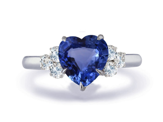 New 2026 161 custom made unique affordable blue sapphire diamond accents engagement rings