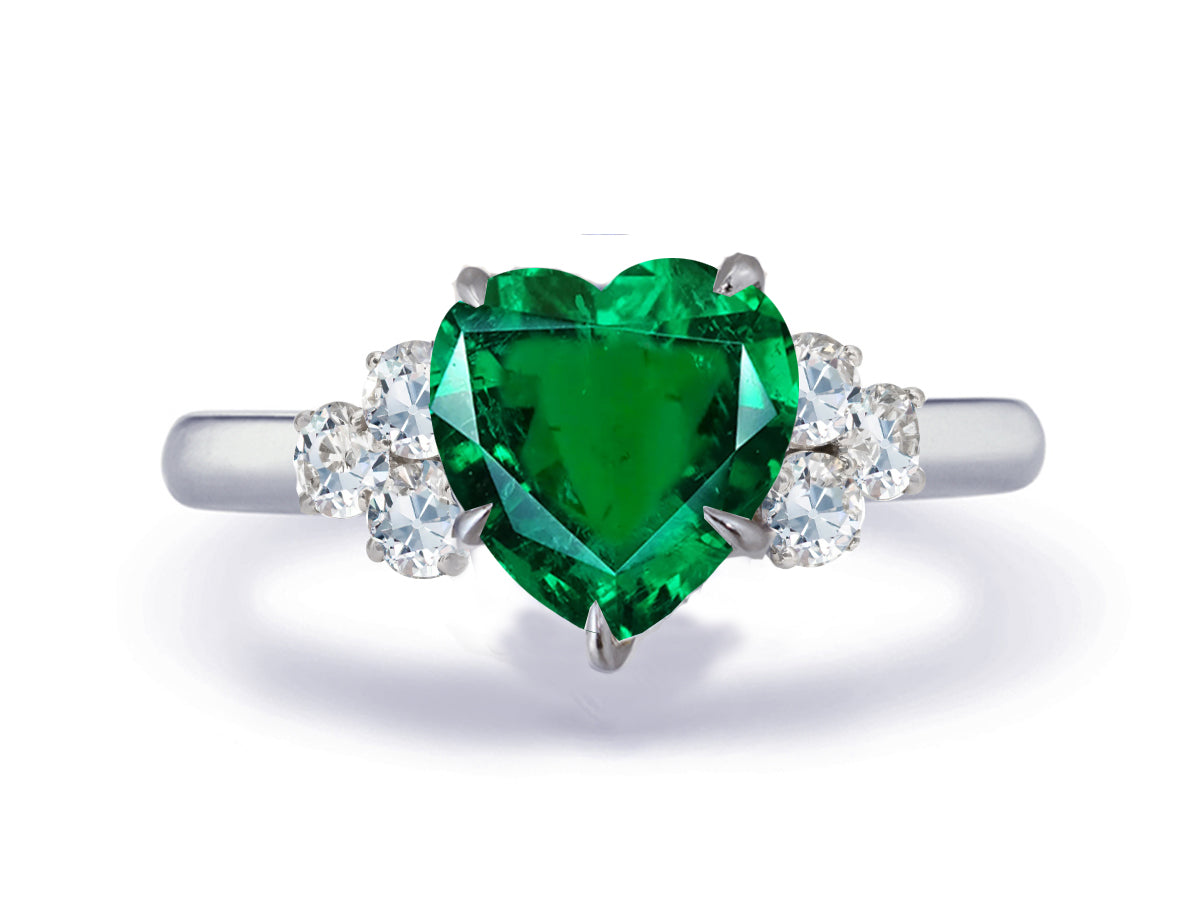 New 2026 161 custom made unique affordable emerald diamond accents engagement rings