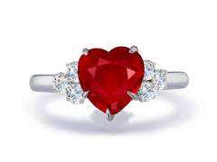 New 2026 161 custom made unique affordable ruby diamond accents engagement rings