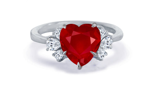 New 2026 162 custom made unique affordable ruby diamond accents engagement rings