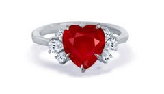 New 2026 162 custom made unique affordable ruby diamond accents engagement rings