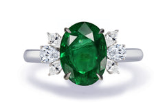 New 2026 163 custom made unique affordable emerald diamond accents engagement rings