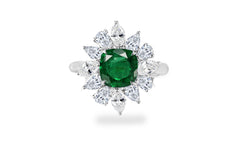 New 2026 17 custom made unique affordable emerald diamond accents engagement rings
