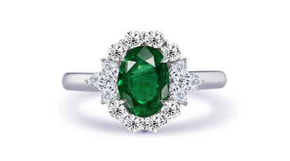 New 2026 20 custom made unique affordable emerald diamond accents engagement rings