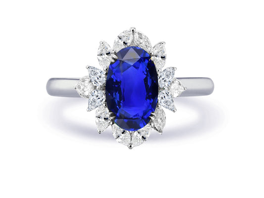 New 2026 21 custom made unique affordable blue sapphire diamond accents engagement rings