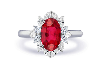 New 2026 21 custom made unique affordable ruby diamond accents engagement rings