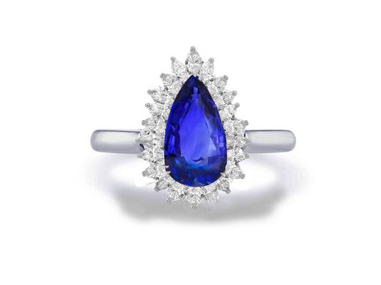 New 2026 28 custom made unique affordable blue sapphire diamond accents engagement rings