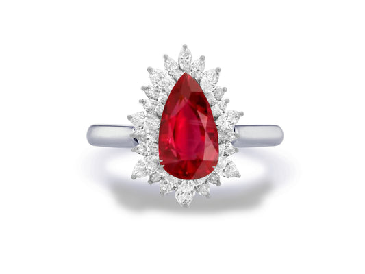 New 2026 28 custom made unique affordable ruby diamond accents engagement rings
