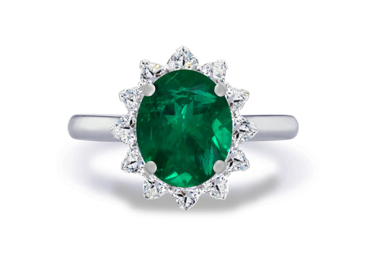 New 2026 29 custom made unique affordable emerald diamond accents engagement rings