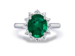 New 2026 29 custom made unique affordable emerald diamond accents engagement rings