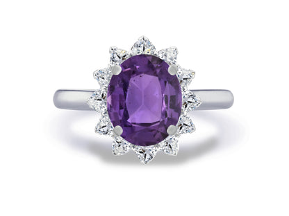 New  2026  29  custom  made  unique  affordable  purple  sapphire  diamond  accents  engagement  rings