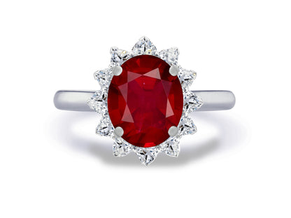 New 2026 29 custom made unique affordable ruby diamond accents engagement rings