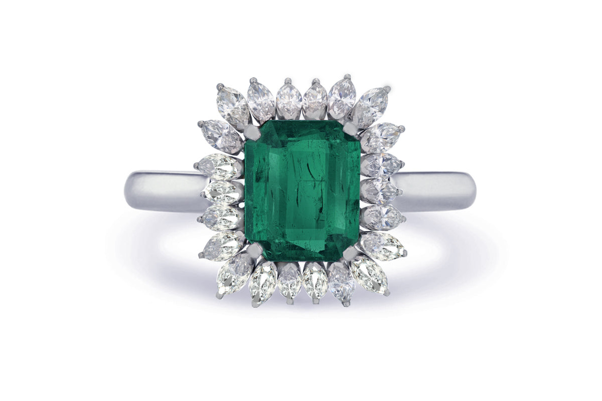 New 2026 30 custom made unique affordable emerald diamond accents engagement rings