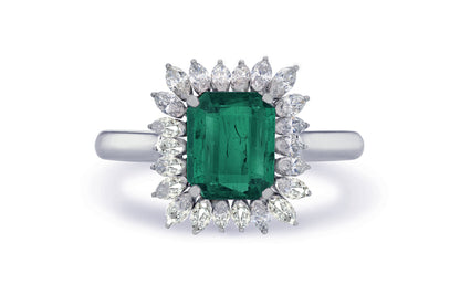 New 2026 30 custom made unique affordable emerald diamond accents engagement rings